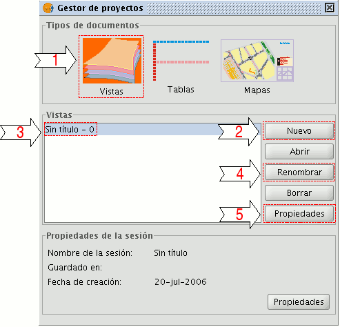 Ejemplo descripcion del gestor del proyecto