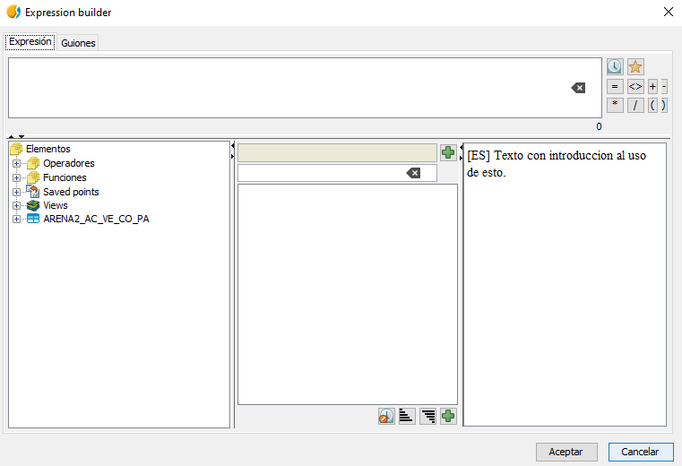 Constructor de expresiones